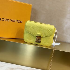 Louis Vuitton Micro Métis Monogram Empreinte Yellow